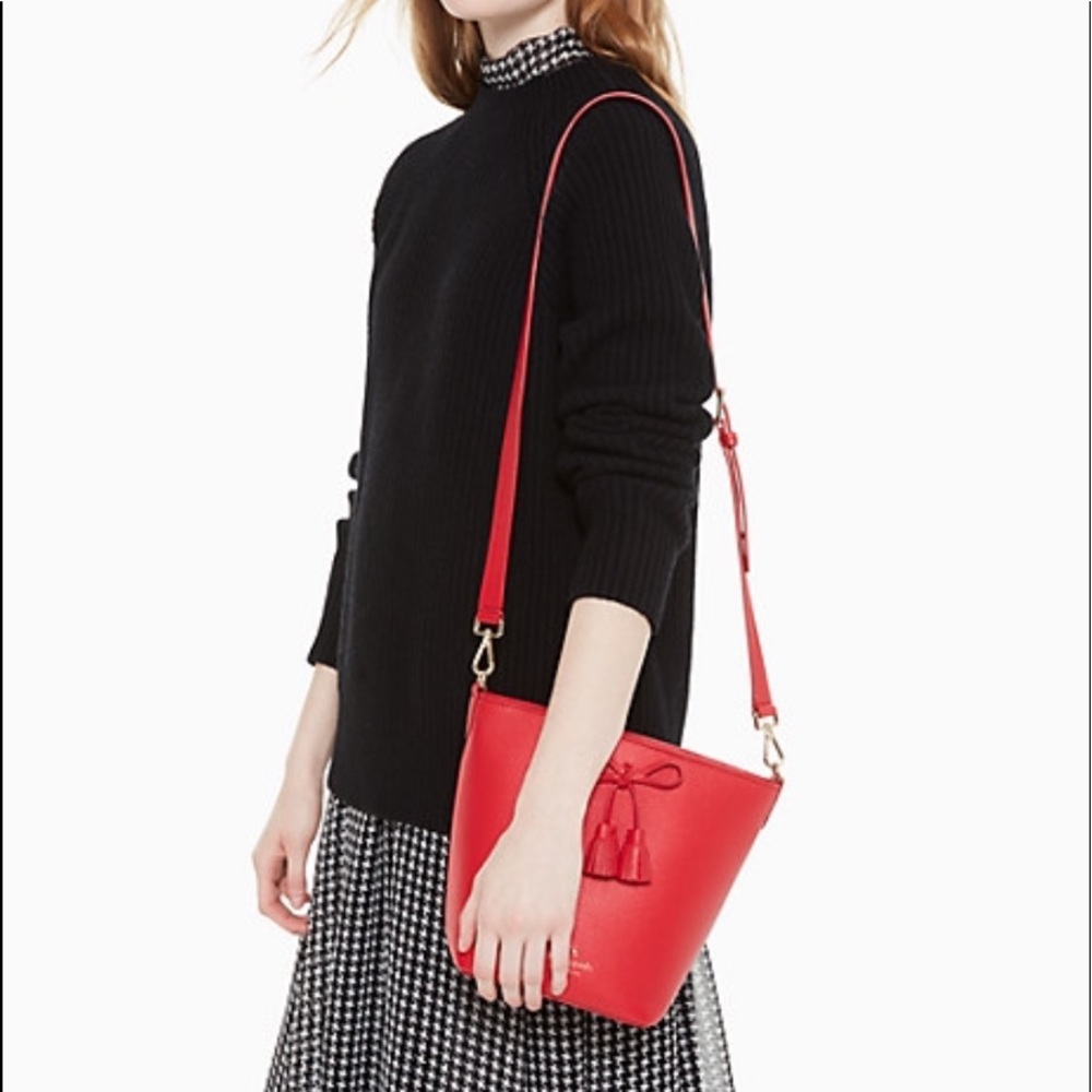 Kate spade Royal Red Vanessa hayes Street HB - Picture 7 of 8